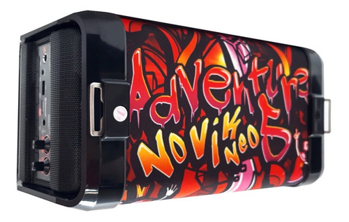 Parlante Portatil Bluetooth Usb Aux Novik Adventure 5