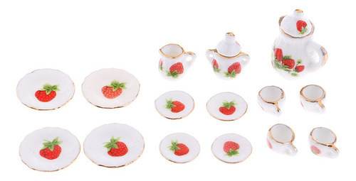 Imagen 2 de 9 de Juego De Té De Porcelana