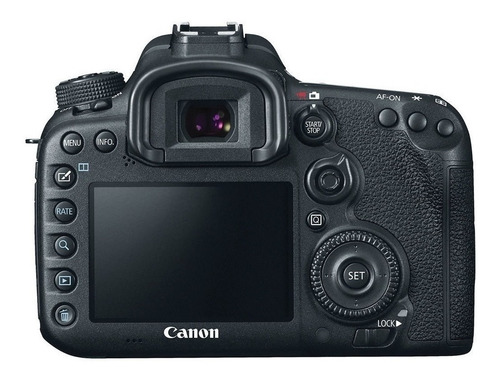 Canon EOS 7D Mark II DSLR color negro