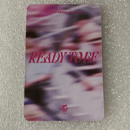 Photocard Twice Original Chaeyoung Ver. Ready To Be 3