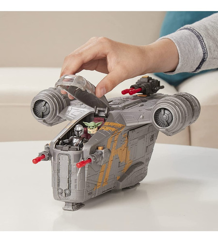 Star Wars Mission Fleet The Mandalorian & Child Razor Crest