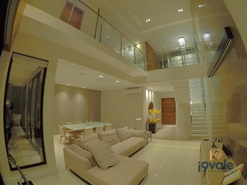 Casa Luxuosa À Venda Condomínio Alphaville 4 Dormitórios, Automatizada, Piscina No Alphaville Sjcampos-sp - Ca1111