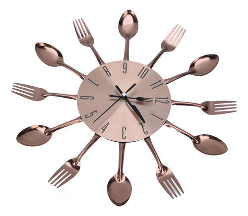 Reloj De Pared Para Cocina, Cubiertos Multiusos, Utensilio D