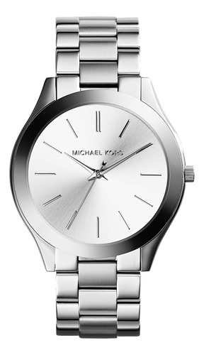 Michael Kors Reloj Para Mujer Runway En Tono Plateado Mk3178