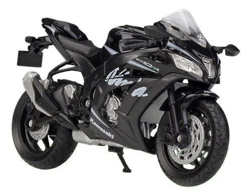 2017 Kawasaki Ninja Zx10-rr Negro Miniatura Metal Moto 1 [u]