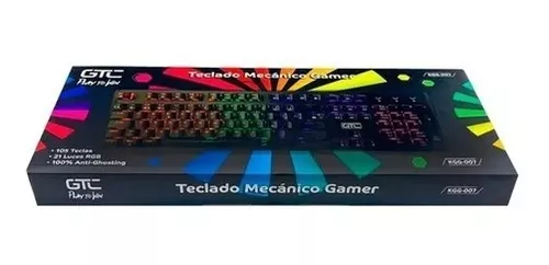 TECLADO GAMER MECÁNICO ROWELL 87KEY (TJ 200601) 