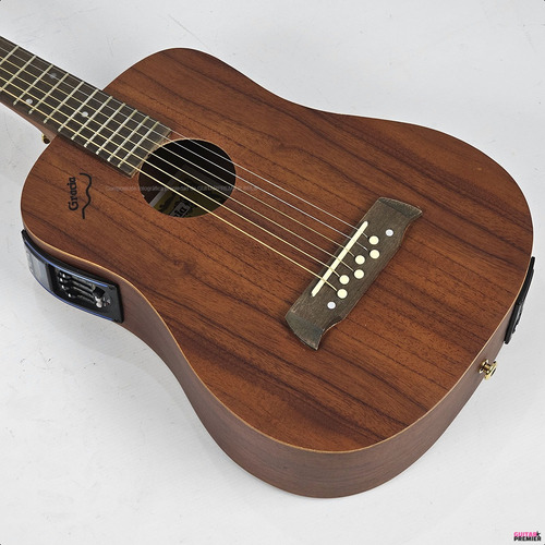 Guitarra Electroacustica Viajera Mahogany Eq Afinador Funda