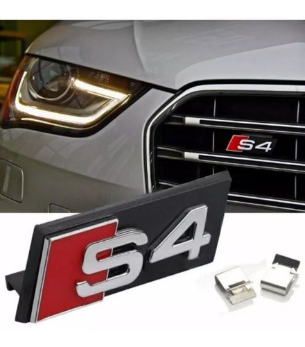 Emblema Audi S4 Parrilla A4 Grapas