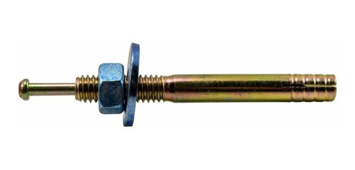 5 16  2-3 4  Zinc Blue Hammer Drive Anchors With Nuts