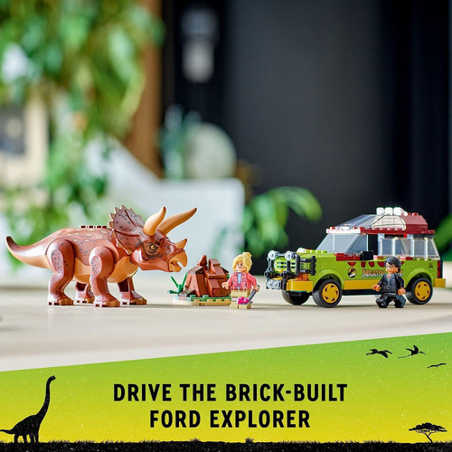 Kit De Construcción Lego Jurassic Park 76959 , Triceratops