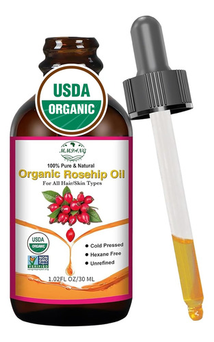Aceite De Semilla De Rosa Mosqueta Mmpang Organic 30 Ml Para