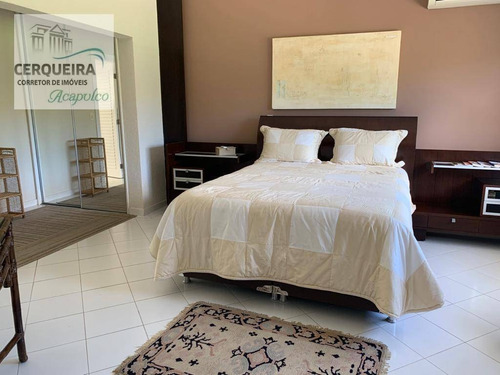 Casa Para Alugar, 750 M² Por R$ 20.000,00/mês - Acapulco - Guarujá/sp - Ca0596