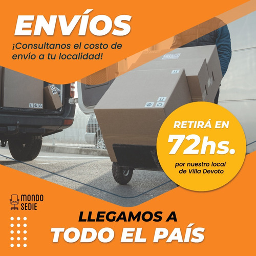Imagen 10 de 10 de Alacena Columna Porta Microondas 4ptas 3 Estantes Melamina