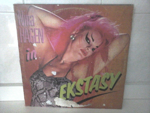 Lp Nina Hagen Ekstasy Com Encarte