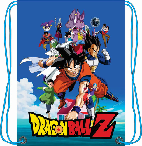 40 Pz Morralitos Dulceros Personalizados- Dragon Ball Z