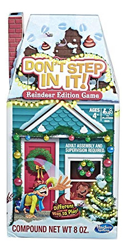 Jogo De Natal Dont Step In It: Reindeer Edition Para Criança