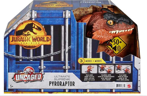 Jurassic World Dominion Uncaged Pyroraptor Animatronic 