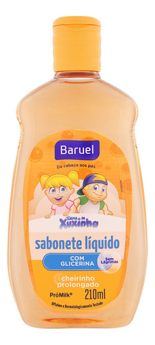 Sabonete líquido Baruel Turma da Xuxinha em líquido 210 ml