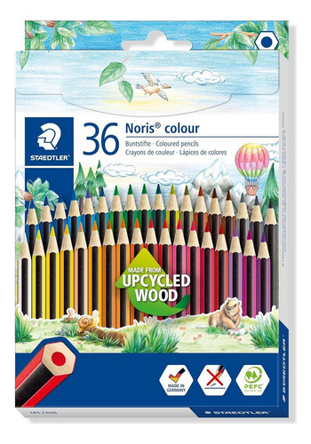 Lápis De Cor Staedtler Noris Colour - 36 Cores