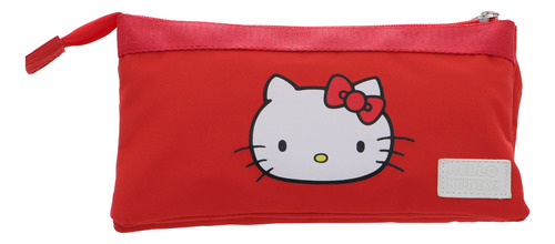 Lapicera Triple Juvenil Sanrio Hello Kitty Rojo