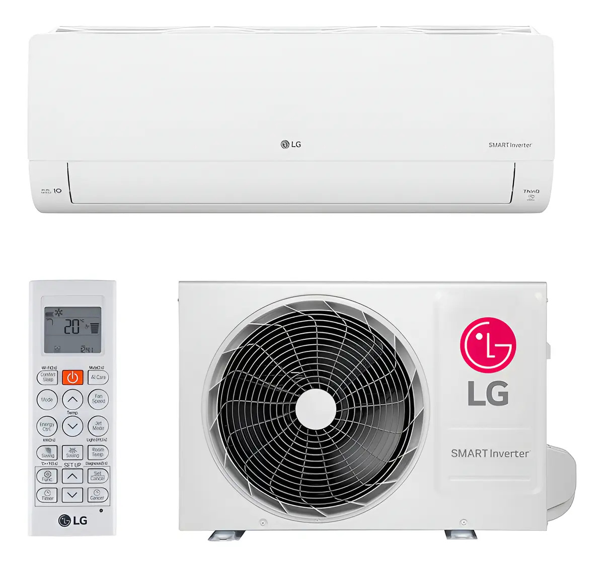 LG Split LG AI Voice Inverter 9.000 BTUs Frio com Wi-Fi