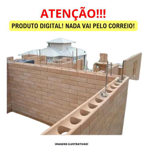 Projeto Para Construir Casa Tijolo Ecológico Envio Imediato