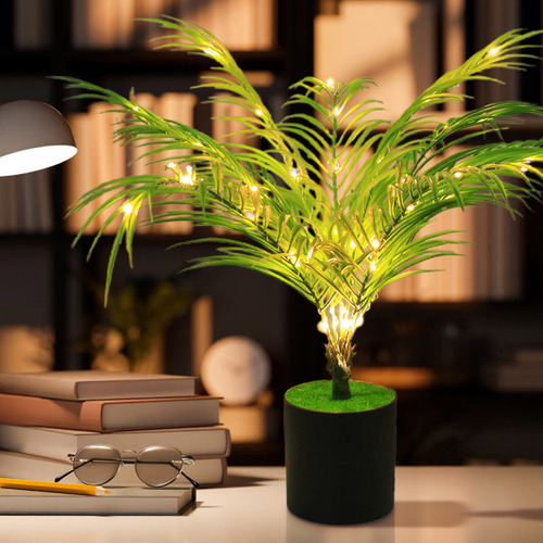 Luz Led De Simulación De Árbol N Night Light Bonsái Pinaster