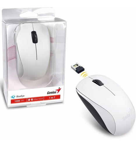 Mouse Inalambrico Genius Nx-7000 Tecnologia Blueeye Colores