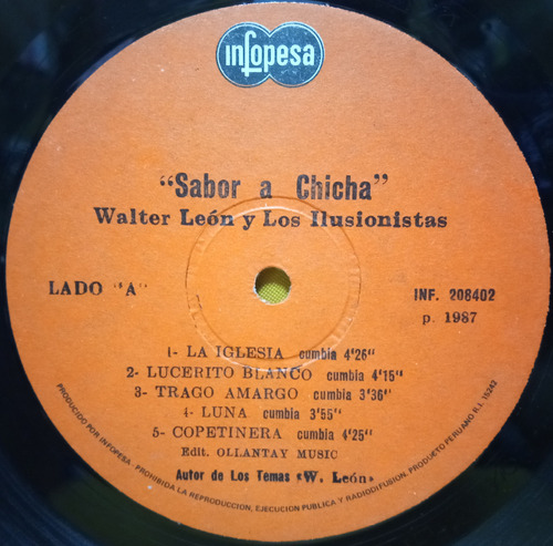 O Walter Leon Y Los Ilusionistas Sabor A Chich Ricewithduck