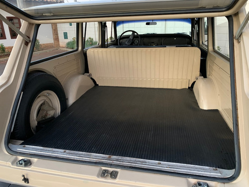 Veraneio Std, 1987, 4.1 Álcool, Placa Preta