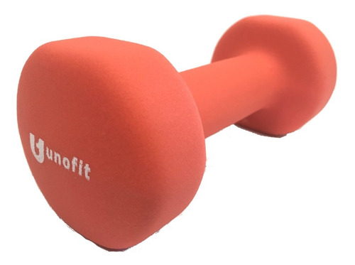 Imagen 2 de 3 de Pesas Mancuernas Unofit 1 Pza 6 Lbs (2.7kg) Neopreno Fitness