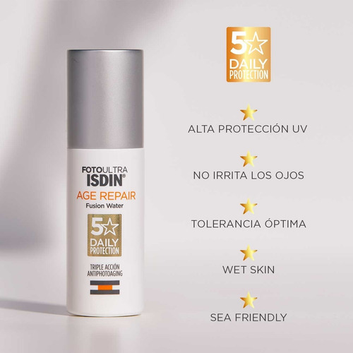 Isdin Fotoprotector Age Repair Fusion Water Fps50 50ml
