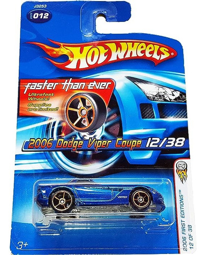 Hot Wheels Auto Autododge Viper Coupe 2006 012 Bunny Toys