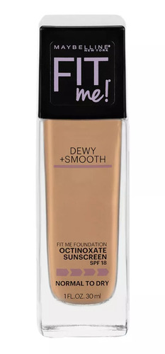 Base de maquiagem Maybelline Fit Me Dewy + Smooth 30 ml - 220 bege natural