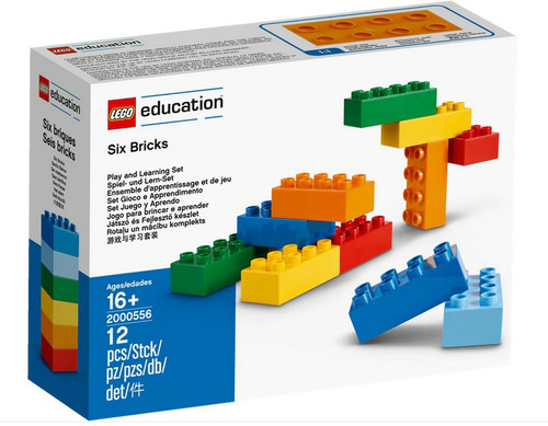 Kit Lego Education Six Bricks