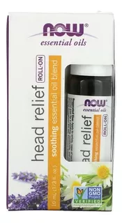 Now Essential Oil Roll On Head Relief Aceite Esencial 10ml