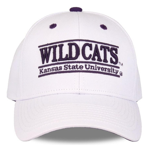 Ncaa Kansas State Wildcats The Game Bar Design Hat, Blanco,