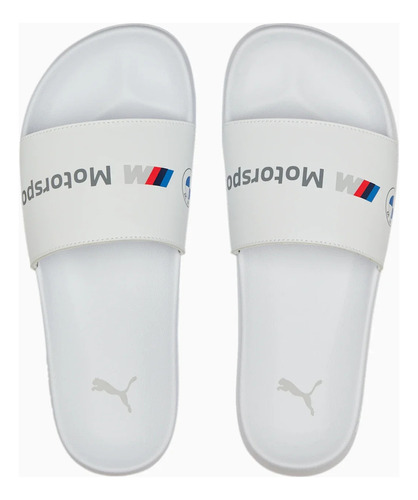 Sandalias Puma Bmw Mms Logo Leadcat Hombre-blanco