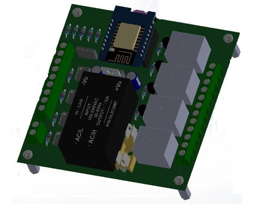 Imagen 2 de 3 de Shield Plc Hexa-wifi Esp8266 Salida Rele (arduino)