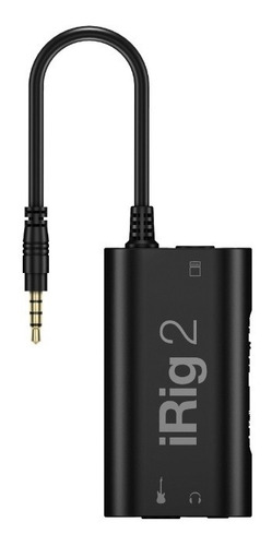 Imagem 1 de 10 de Interface De Audio Guitarra Irig 2 Ios Android Mac Portatil