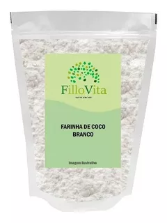 Farinha Coco Branca 1 Kg - Importada