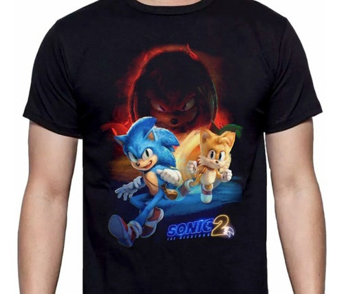 Sonic - Sonic 2 - Peliculas De Culto - Polera - Cyco Records