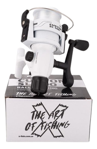 Reel Frontal X-fish Sl500 C/tanza Ideal Pesca Variada Oferta