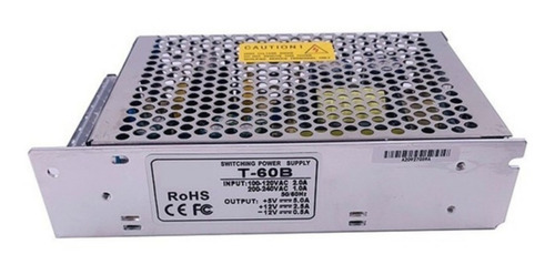 Fonte Chaveada T-60b Mean Well Output +5v/ +12v/ -12v
