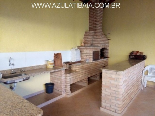 Imagem 10 de 16 de Linda Casa De Campo! Chácara Com 1500m² De Terreno, 5 Suítes, Piscina... - Ch03565 - 70611776