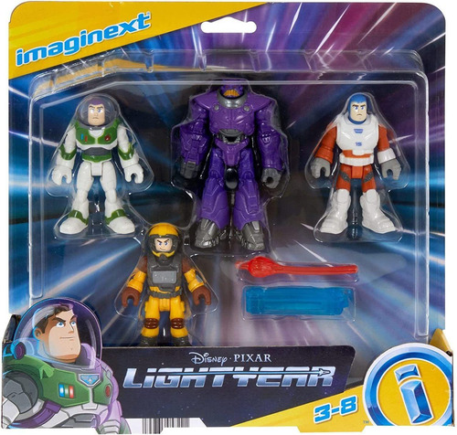 Conjunto Bonecos Buzz Lightyear Imaginext - Mattel Hgt28