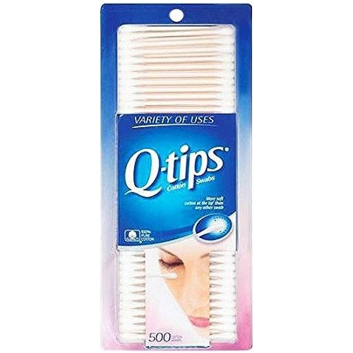 Q-tips Hisopos De Algodón, 500 Conde, (paquete De 2)