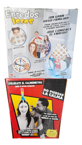 Combo Juegos De Mesa Enredos Locos Y No Pierdas La Calma