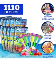 Comprar Pack De 1110 Globos De Agua Llenado Rapido Carnavales Verano