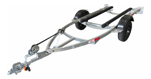 Carretinha Para Jet Ski Galvanizada Com Eixo Torção Mariner